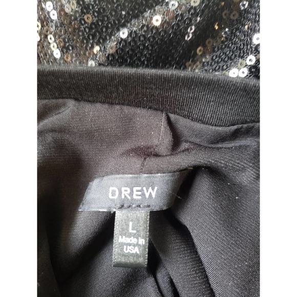 🆕 DREW Anthropologie Peppa Sequin Jacket - Picture 4 of 5